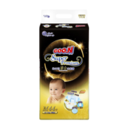 GOO.N大王鎏金系列婴儿尿不湿宝宝成长裤尿裤 纸尿裤M44(适合6-11KG)