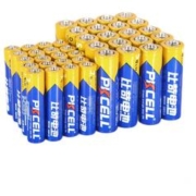 PKCELL 比苛 碳性干电池 5号*20粒+7号*20粒