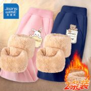 JEANSWEST 真维斯 儿童羊羔绒卫裤