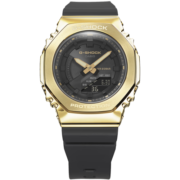 卡西欧（CASIO） G-SHOCK 「黄金时代」新黑金系列 王鹤棣同款 时尚男表运动防水手表 GM-S2100GB-1APR