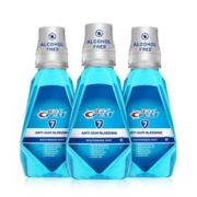 Crest 佳洁士 抗牙龈红肿漱口水减少口臭异味牙渍不含酒精500ml×3瓶