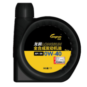 龙润润滑油 含PAO全合成汽油机油 0W-40 SN级 1L 汽车保养