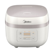 美的（Midea）电饭煲电饭锅 4升IH电磁加热 2-6人适用全智能精铁釜内胆一键可拆盖板24小时预约 家用智能电饭煲 MB-AFB40C8