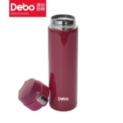 Debo 德铂304不锈钢保温杯车载杯 红色