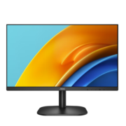 AOC 23.8英寸 AH-IPS广色域 100Hz HDRMode 低蓝光不闪 三边微边超薄机身 节能办公电脑显示器 24B2H2