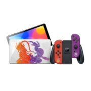 京东百亿补贴：任天堂（Nintendo） Switch oled日版游戏机 续航加强版ns掌机新款 日版OLED 宝可梦朱紫限定机