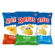 限地区，概率券:莱芙士（RUFFLES）薯片82g*3袋（原味+洋葱味+车达奶酪味）*2件