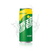 Sprite 雪碧 可口可乐雪碧 Sprite 柠檬味 汽水 碳酸饮料 330ml*24罐 摩登罐 整箱装