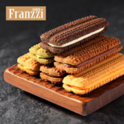 Franzzi 法丽兹 巧克力夹心曲奇袋装散装休闲抹茶芝士酸奶味饼干称重小包装