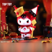 TOP TOY三丽鸥家族酷洛米扑克王国系列盲盒潮玩手办玩具桌面摆件生日礼物 单盒【款式随机 拍8非整盒】
