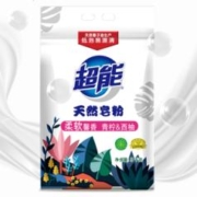 超能 天然皂粉洗衣粉家用实惠装3kg4袋24斤洗衣服粉官方正品旗舰店