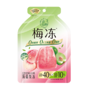 溜溜梅梅冻 天然青梅+白桃果冻 蒟蒻0脂肪休闲零食120g/袋