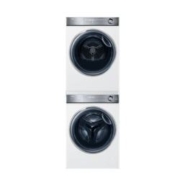 预售、PLUS会员：Haier 海尔 XQG100-BD14376LU1+HGY100-F376U 超薄平嵌 热泵式洗烘套装 白色