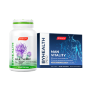 BYHEALTH汤臣倍健海外版奶蓟草护肝片120粒+OK片48片 肝肾同源 护肝养肾