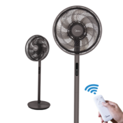 美的（Midea） 电风扇落地扇家用大风量电扇宿舍轻音低噪遥控定时智能扇 【升级7叶 风随温变】遥控定时款（SAD35EZ）