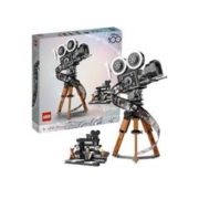 LEGO 乐高 迪士尼新品43230华特·迪士尼摄影机致敬版男女孩益智玩具