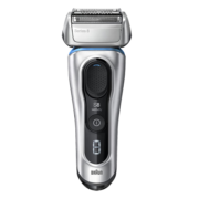 博朗（BRAUN） 剃须刀电动刮胡刀往复式胡须刀德国高端进口三刀头7系7855S生日礼物男 银色