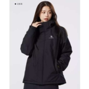 超级补贴：骆驼  保暖连帽棉服 加绒防风防寒