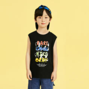 A21 纯棉-A21男童背心儿童无袖背心T恤男新款大童夏装宽松全棉亲肤潮