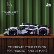 LEGO 乐高 Technic Peugeot 9x8 24H 勒芒混合动力超级跑车 42156 玩具积木礼物汽车男孩成人