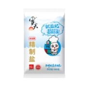 再降价、概率券、PLUS会员：雪天识盐记未加碘精制盐300g*7包