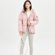 plus会员:波司登BOSIDENG经典休闲女短款羽绒服