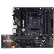 华硕TUF GAMING B550M-PLUS重炮手主板+AMD 锐龙7 (r7)5700X  CPU  主板CPU套装 主板+CPU套装