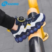 KADING 卡丁 春秋季2023新款男童鞋双网透气儿童跑步鞋中大童小学生运动鞋
