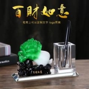 曹晖 笔筒创意时尚可爱男女同学笔筒收纳盒学生桌面情侣网红个性简约多功能复古水晶