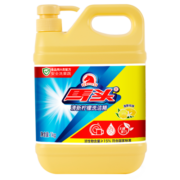 马头 柠檬洗洁精A类食品级高效去油去味不伤手厨房洗涤清洁洗果蔬适用 柠檬洗洁精1kg*2瓶