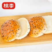 新鲜短保，桃李 汉堡胚面包 60g*8枚