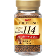 UCC悠诗诗 114黑咖啡 速溶咖啡 90g/瓶 均衡细腻