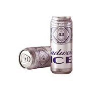 Budweiser 百威 ICE 醇正清爽 冰啤 500ml*18听 整箱装 罐啤 活动款