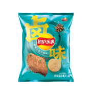 再降价、概率券：乐事（Lay's）薯片酱卤五香牛肉味135克 *4件