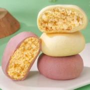 BUH  燕麦紫薯饼/绿豆饼/板栗饼  1个