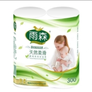 京喜特价:雨森（YUSEN）卷纸母婴原生木浆6层加厚150g*2卷