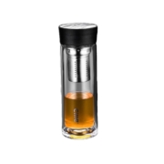 Cille 希乐  双层带茶隔玻璃杯 320ml