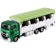 多美（TAKARA TOMY）多美卡合金小汽车模型男玩具139号长款奶牛家畜运输车798323