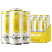 概率券:瓦伦丁 （Wurenbacher） 小麦白啤酒 500ml*18听*2件+凑单