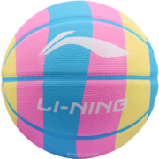 李宁（LI-NING）篮球儿童5号青少年学生幼儿园户外耐磨室内外比赛训练小学生五号