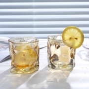11点开始、天降福利：PISSA 高颜值玻璃杯子 雨点杯 一个装