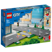 乐高（LEGO）city城市系列 儿童小颗粒拼装积木玩具 男孩女生 生日礼物 圣诞节 60304 道路底板