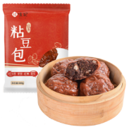 Plus会员，概率券:悦味纪 0添加 低脂肪红玉粘豆包400g 5个