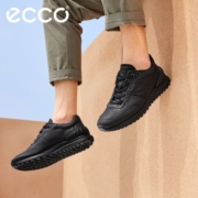爱步（ECCO）运动鞋男 新款网面舒适软底百搭休闲鞋 雅跃523234 黑色52323401001 40