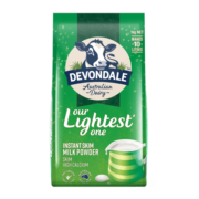 德运（Devondale）澳洲原装进口脱脂成人奶粉1kg 调制乳粉 学生青少年中老年奶粉