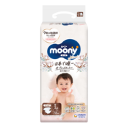 PLUS会员：moony 尤妮佳皇家佑肌纸尿裤 L38片*3件