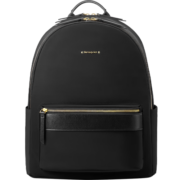 新秀丽（Samsonite）双肩包电脑包13英寸女背包学生书包通勤商务休闲旅行 TQ4 黑色