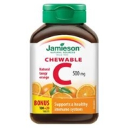 Jamieson 健美生 维生素C咀嚼片 橙味 120粒
