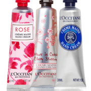 欧舒丹（L'OCCITANE）护手霜套装礼盒(乳木果+樱花+玫瑰各30ml)滋养嫩肤男女士送礼物