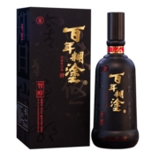 百年糊涂智醇 52度浓香型白酒500ml 节日送礼白酒 贵州茅台镇粮食酒礼盒装 52度500mL单瓶